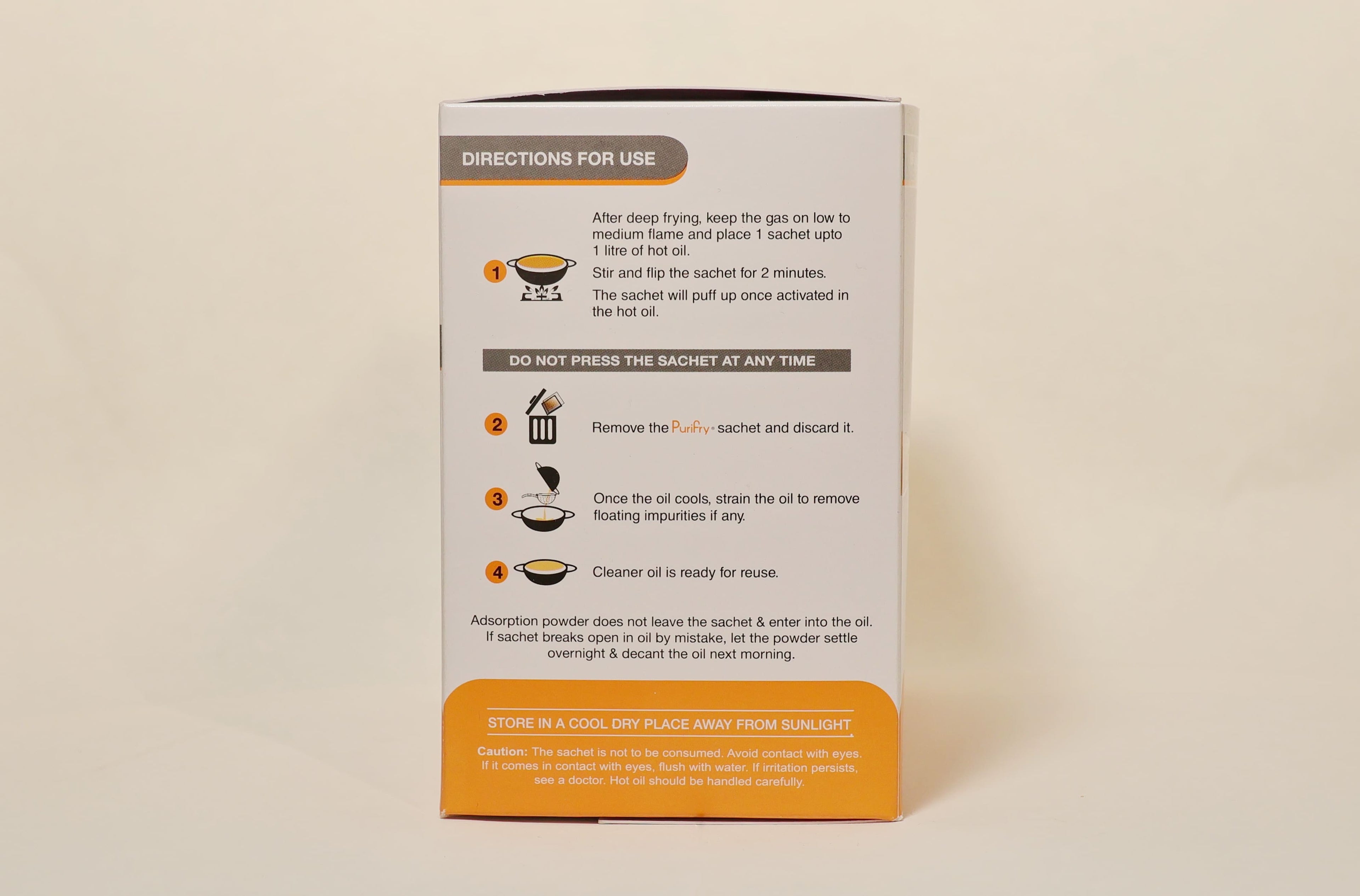 Purifry Oil Purification Sachets