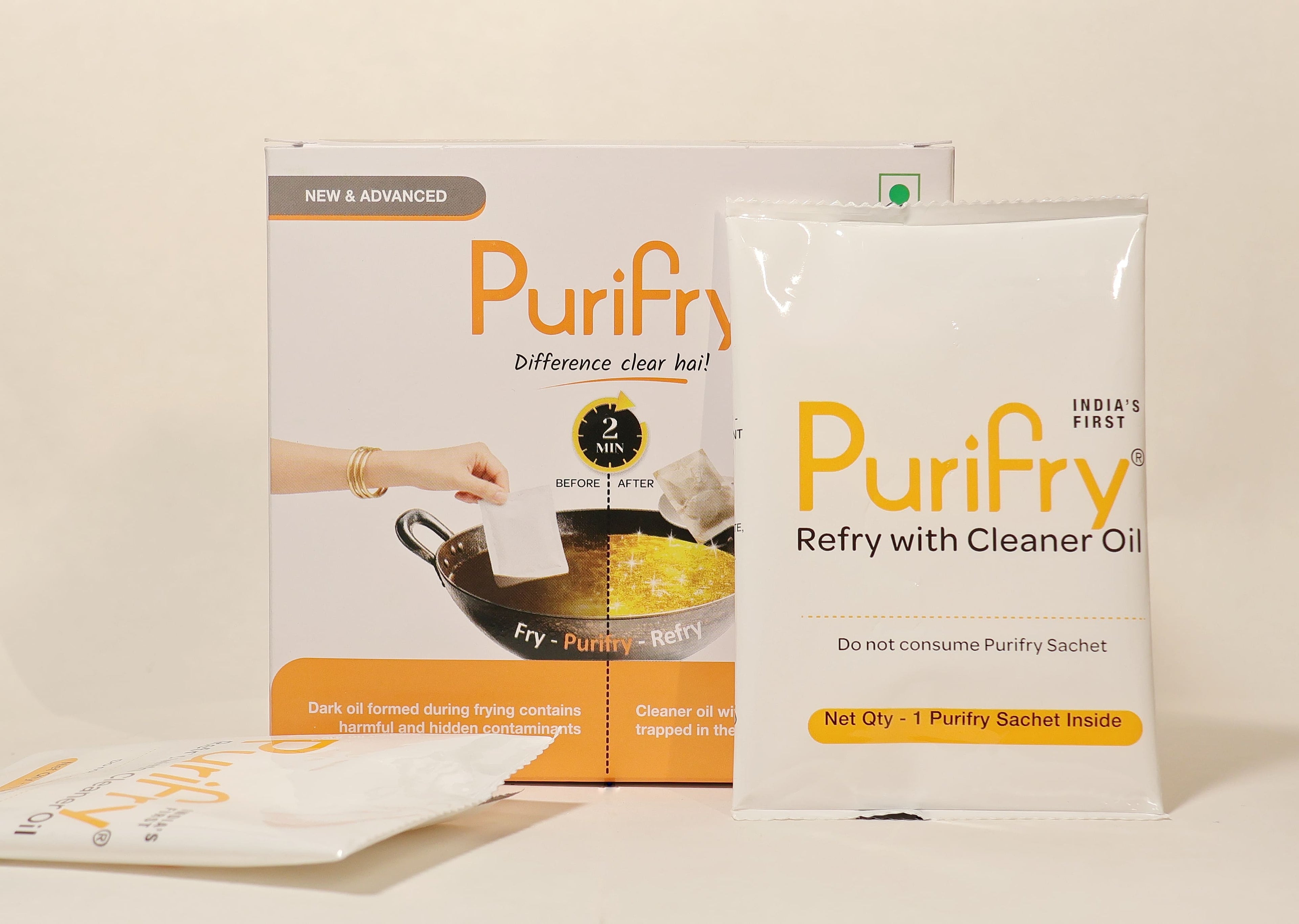 Purifry Oil Purification Sachets