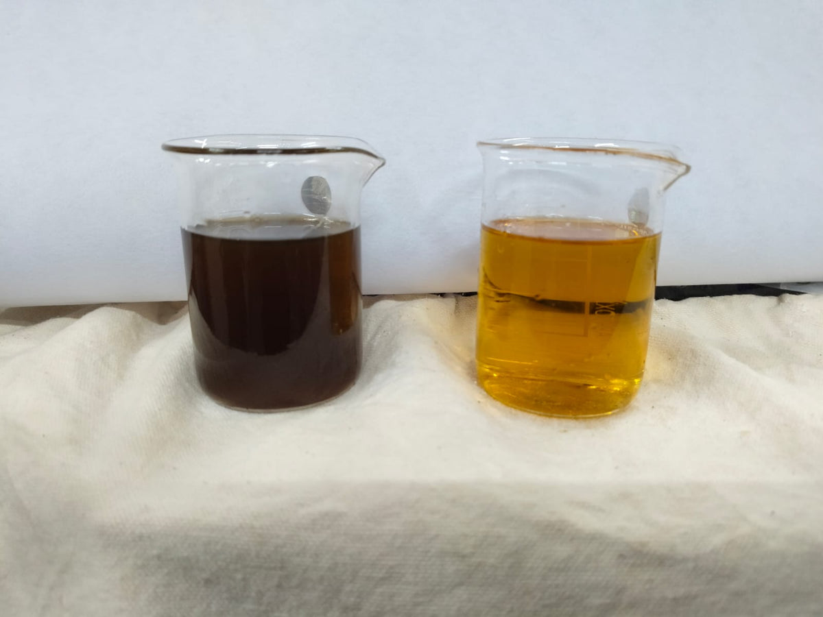Before & After Oil Comparison — Purifry Oil Purification